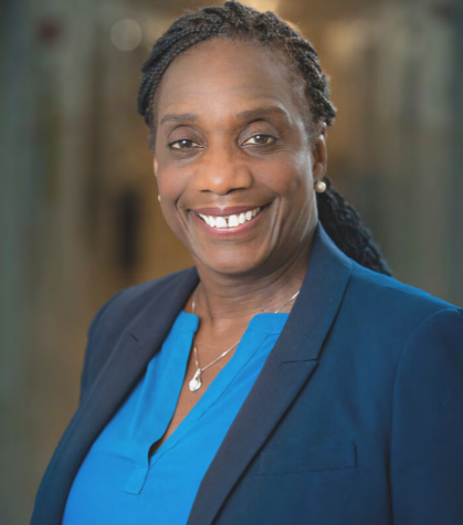 Stephanie Brooks, PhD, senior associate dean for Health Professions and Faculty Affairs at Drexel University's College of Nursing and Health Professions. Photo from Gustavo Garcia.